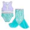 Disney Store Maillot De Bain 3 pièces Adaptatif La Petite Sirène Pour Enfants -Disney 2314050950154M
