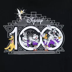 Sweatshirt Mickey Et Ses Amis à Capuche Et Zip Sur L'avant Disney100 Celebration Pour Adultes -Disney 2325049220092M 5