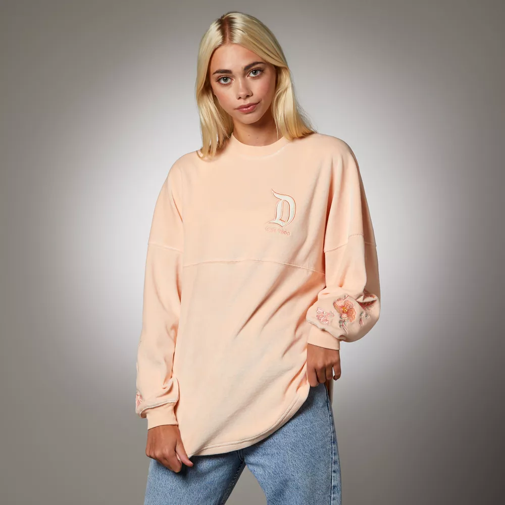 Disneyland Resort Sweat Spirit Jersey Pink Floral Pour Adultes 5 Disneyland Resort Sweat Spirit Jersey Pink Floral Pour Adultes – Image 3