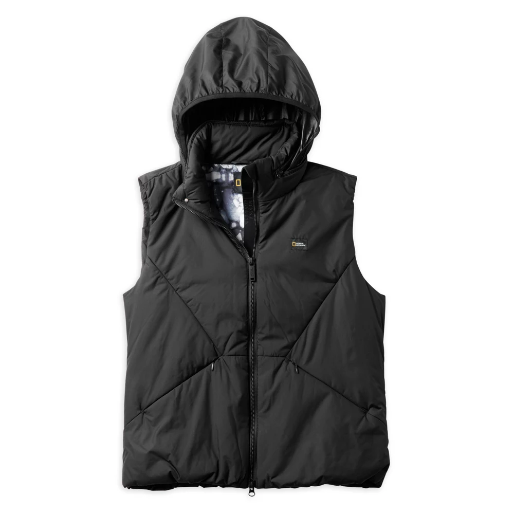 National Geographic Gilet Matelassé Noir Pour Femmes 4 National Geographic Gilet Matelassé Noir Pour Femmes – Image 2