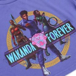 Disney Store T-shirt Dora Milaje "Wakanda Forever" Pour Enfants, Black Panther: World Of Wakanda -Disney 2328046850063M 2