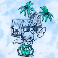 Disney Store T-shirt Stitch Tie And Dye Pour Enfants, Lilo & Stitch -Disney 2328048200112M 2