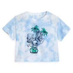 Disney Store T-shirt Stitch Tie And Dye Pour Enfants, Lilo & Stitch
