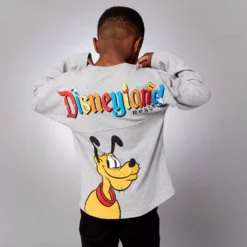 Disneyland Resort Spirit Jersey Mickey Et Pluto Pour Enfants -Disney 2401050880242M 2