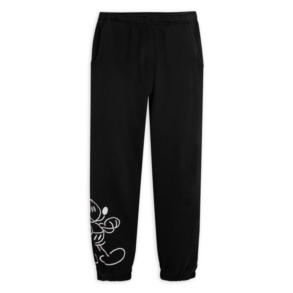Disney Store Pantalon De Jogging Mickey Genuine Mousewear Noir Pour Adultes 3 Disney Store Pantalon De Jogging Mickey Genuine Mousewear Noir Pour Adultes