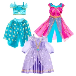 Disney Store Ensemble De Déguisements Jasmine Pour Enfants, Aladdin