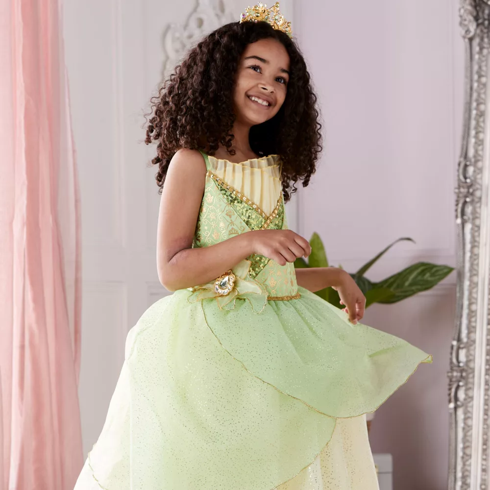 Disney Store Déguisement Tiana Pour Enfants, La Princesse Et La Grenouille 4 Disney Store Déguisement Tiana Pour Enfants, La Princesse Et La Grenouille – Image 2