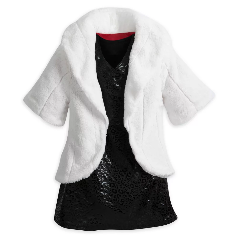Disney Store Costume Cruella D'Enfer Pour Enfants, Les 101 Dalmatiens 5 Disney Store Costume Cruella D'Enfer Pour Enfants, Les 101 Dalmatiens – Image 3