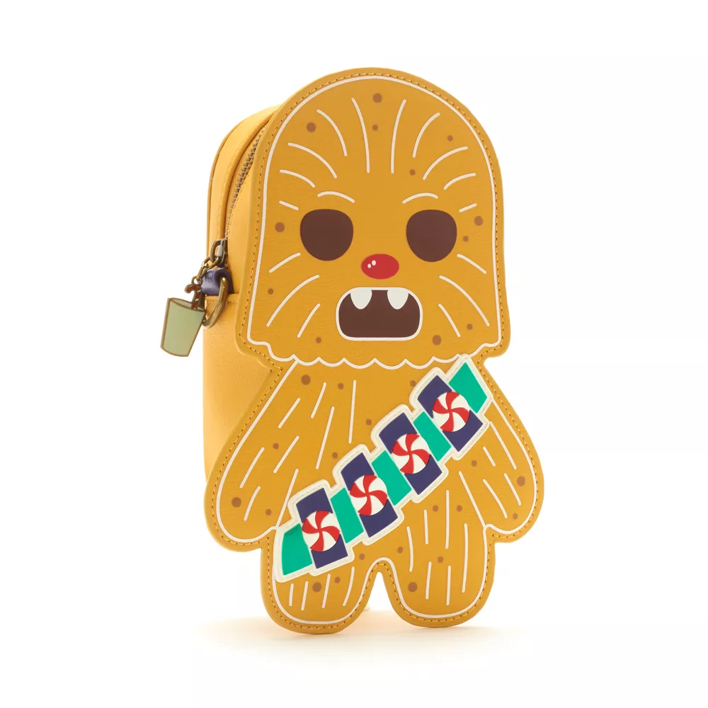 Loungefly Disney Parks Sac à Bandoulière Gâteau De Noël Chewbacca, Star Wars 3 Loungefly Disney Parks Sac à Bandoulière Gâteau De Noël Chewbacca, Star Wars