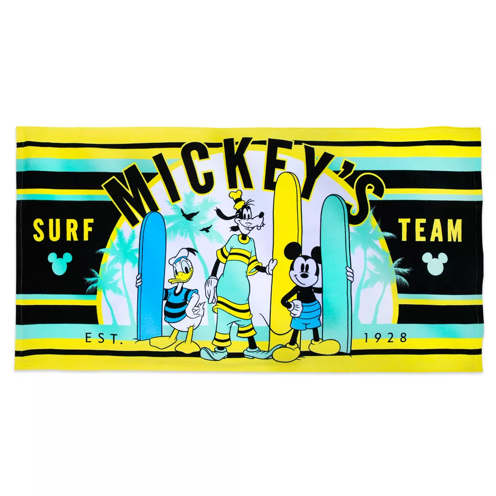 Disney Store Serviette De Plage Mickey Et Ses Amis 3 Disney Store Serviette De Plage Mickey Et Ses Amis