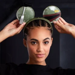 Disneyland Serre-tête à Oreilles De Mickey Boba Fett Pour Adultes, Star Wars -Disney 428403351237 2