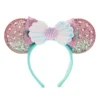 Disneyland Serre-tête à Oreilles De Minnie La Petite Sirène Pour Adultes -Disney 428403698257