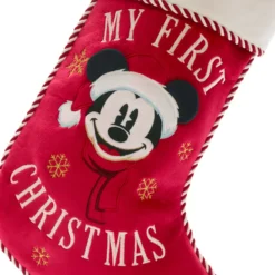 Disney Store Chaussette Mon Premier Noël Mickey Pour Bébés -Disney 440472256213 2