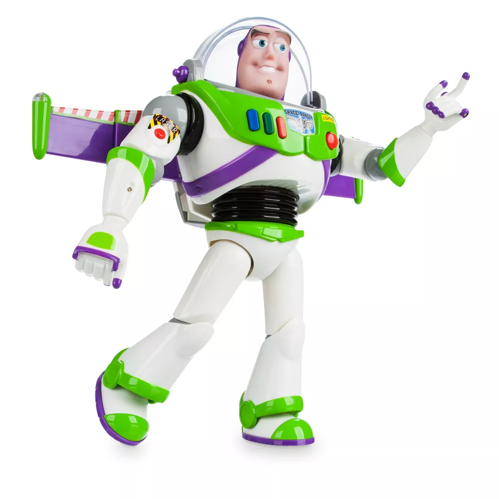 Disney Store Figurine Buzz L'Éclair Articulée Parlante 2 Disney Store Figurine Buzz L'Éclair Articulée Parlante