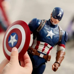 Disney Store Figurine Captain America Articulée Et Parlante -Disney 461012490843 4