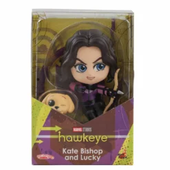 Hot Toys Figurine Cosbaby Kate Bishop à Tête Oscillante Avec Lucky 6 Hot Toys Figurine Cosbaby Kate Bishop à Tête Oscillante Avec Lucky -Disney 461012781330 2