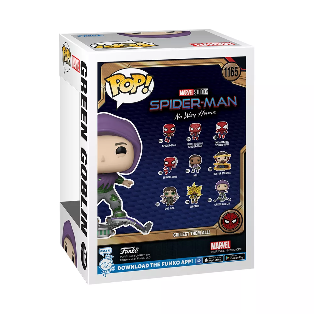Funko Figurine Le Bouffon Vert Pop! En Vinyle, Spider-Man: No Way Home 5 Funko Figurine Le Bouffon Vert Pop! En Vinyle, Spider-Man: No Way Home – Image 3