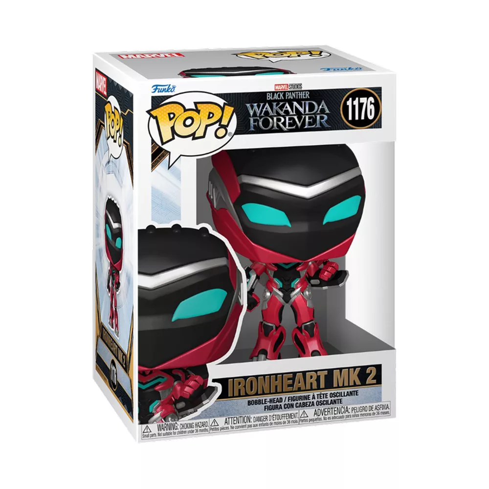 Funko Figurine Ironheart MK 2 Pop! En Vinyle, Black Panther: Wakanda Forever 4 Funko Figurine Ironheart MK 2 Pop! En Vinyle, Black Panther: Wakanda Forever – Image 2