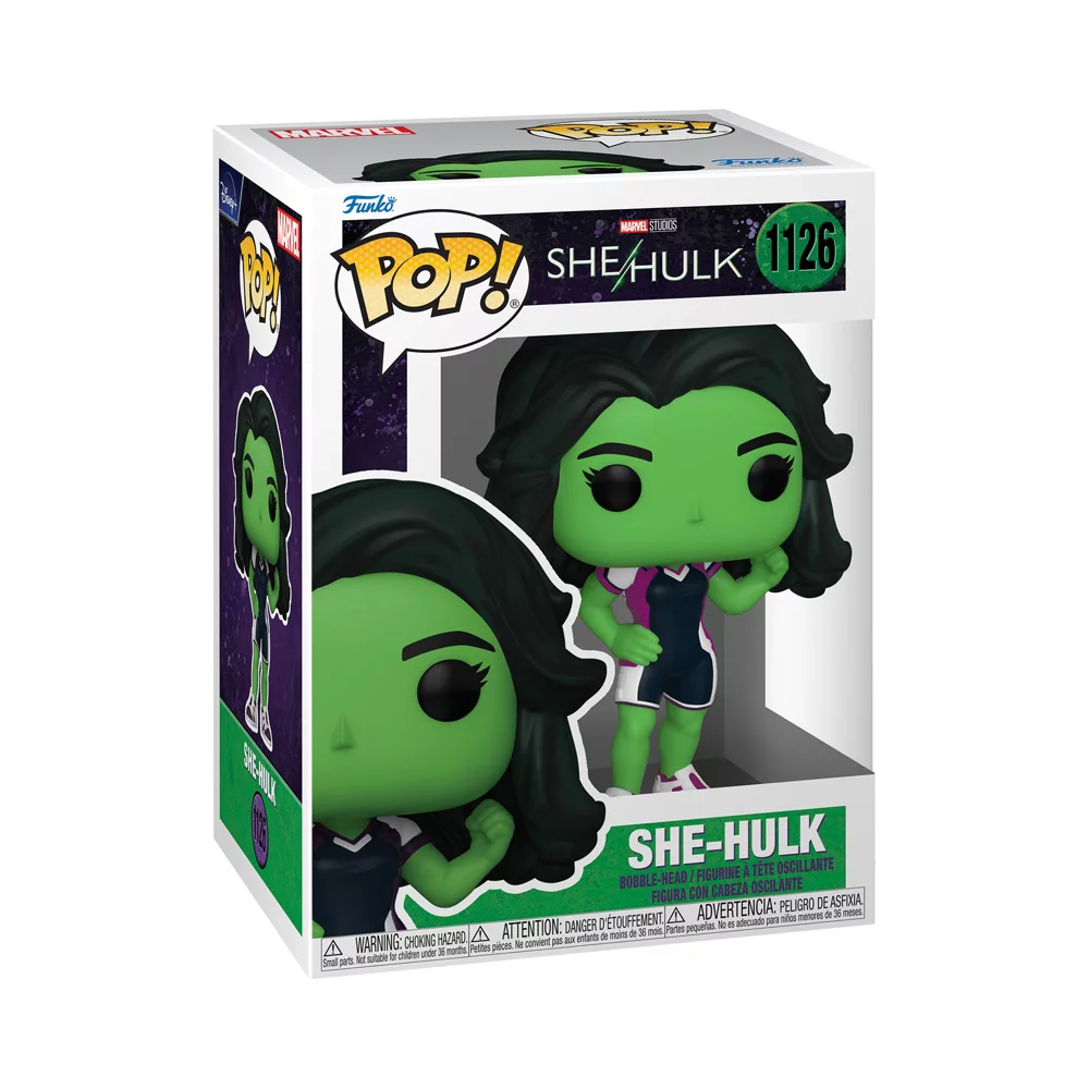 Funko Figurine She-Hulk Pop! En Vinyle 4 Funko Figurine She-Hulk Pop! En Vinyle – Image 2