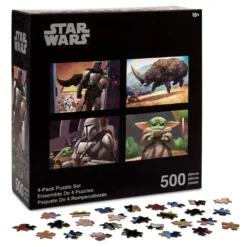 Disney Store Ensemble De 4 puzzles The Mandalorian