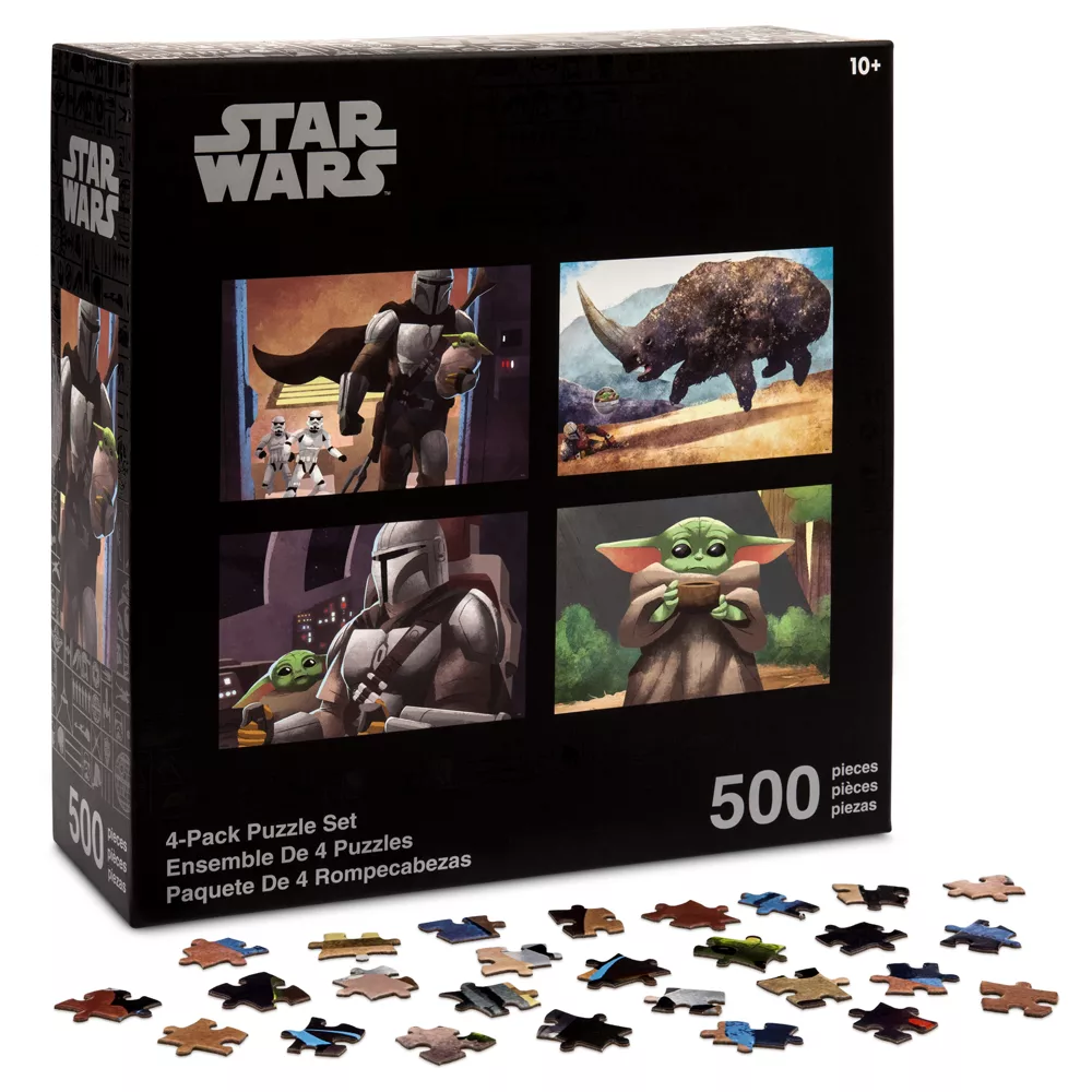Disney Store Ensemble De 4 puzzles The Mandalorian 3 Disney Store Ensemble De 4 puzzles The Mandalorian