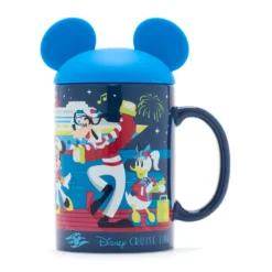 Disney Store Mug Avec Couvercle Mickey Et Ses Amis Disney Cruise Line