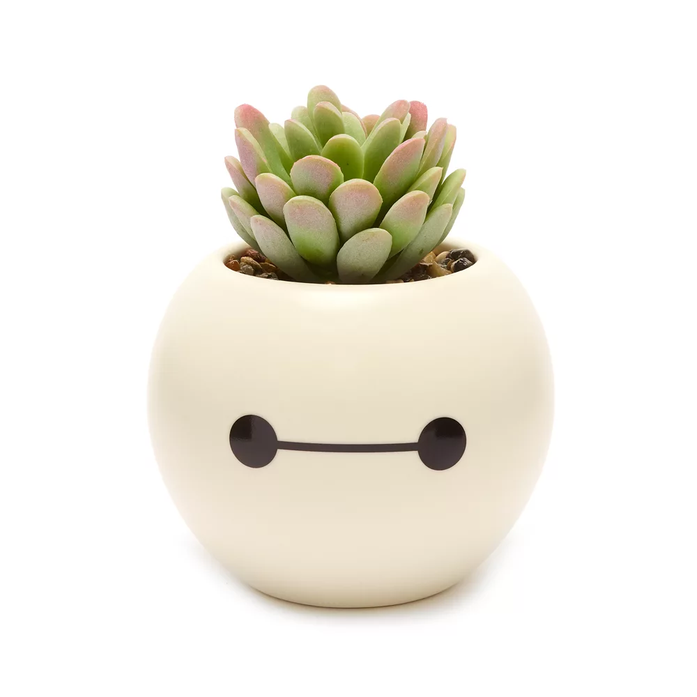 Disney Store Plante Artificielle En Pot Baymax, Les Nouveaux Héros 3 Disney Store Plante Artificielle En Pot Baymax, Les Nouveaux Héros