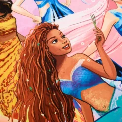 Disney Store Coussin Couverture Ariel, La Petite Sirène (2023) -Disney 465043952424 5