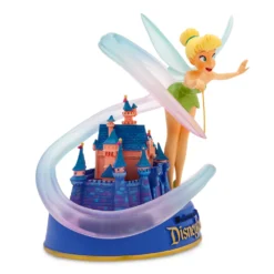 Disneyland Figurine Clochette Et Château De La Belle Au Bois Dormant, Disney100 Eras -Disney 465053671001 1