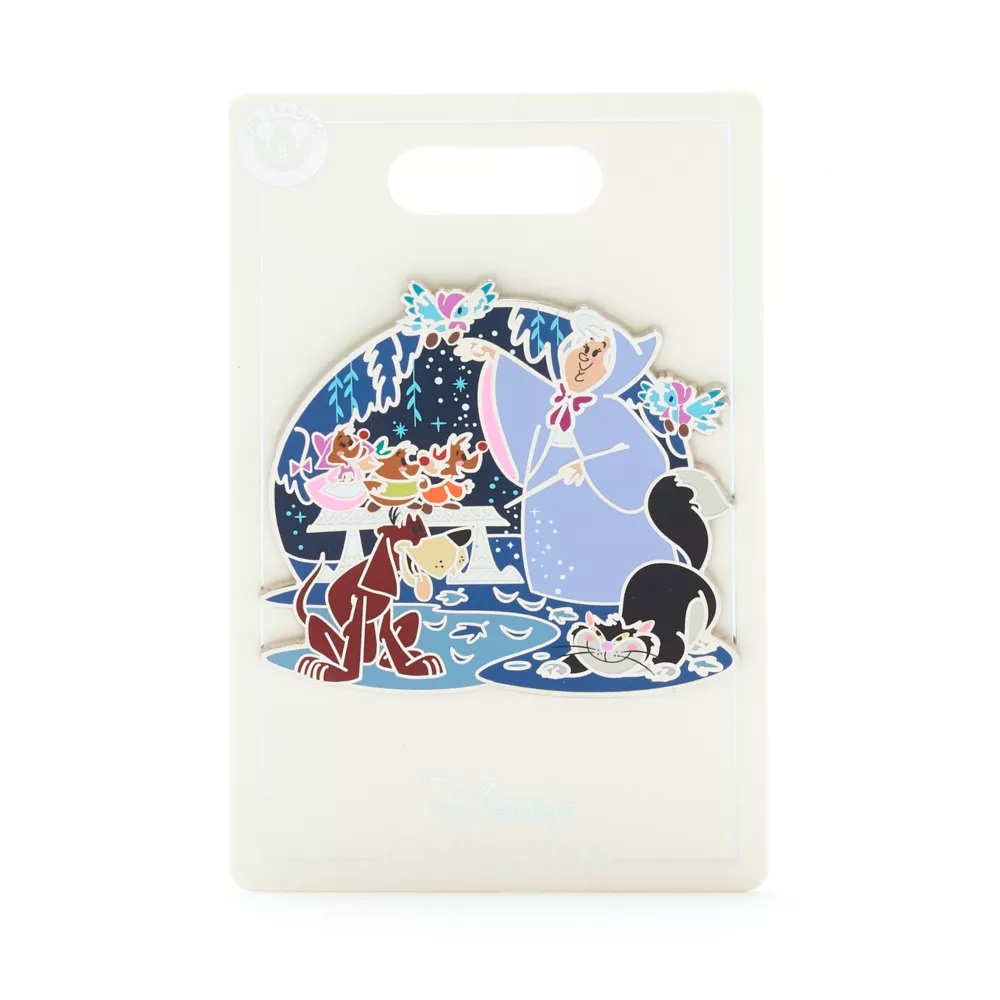 Disney Store Pin's Marraine La Bonne Fée Et Ses Amis, Cendrillon 4 Disney Store Pin's Marraine La Bonne Fée Et Ses Amis, Cendrillon – Image 2