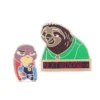 Disney Store Ensemble De Pin's Judy Hopps Et Flash Slothmore, Zootopie