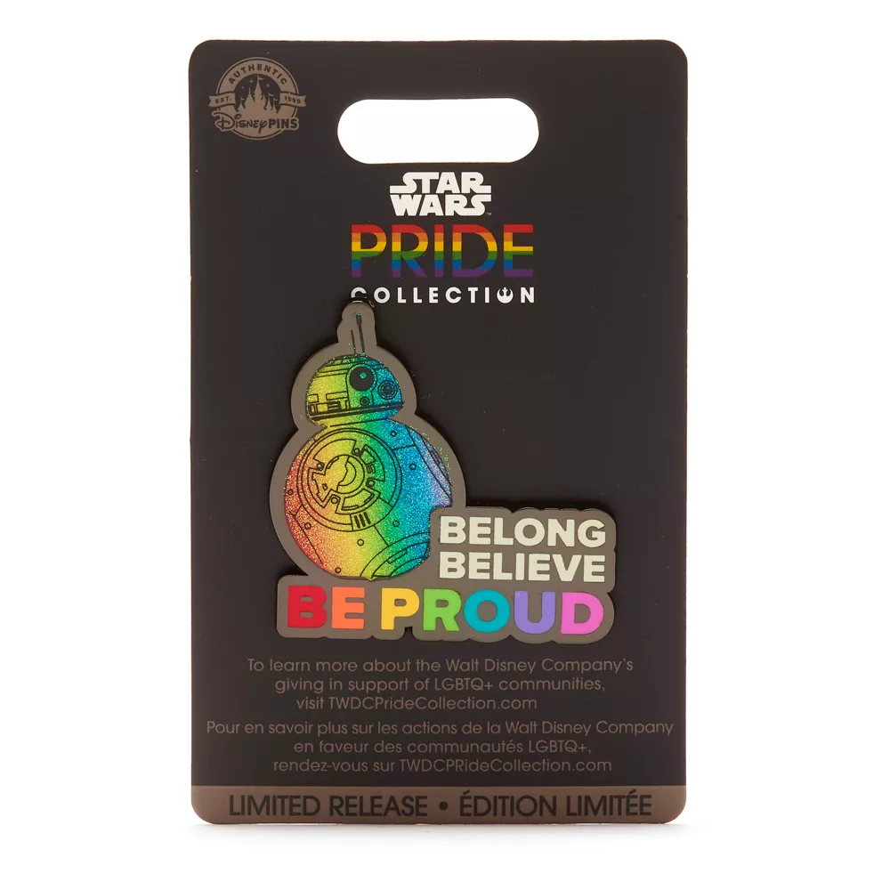 Disney Store Pin's Pride BB-8, Star Wars 4 Disney Store Pin's Pride BB-8, Star Wars – Image 2