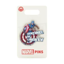 Disney Store Pin's Captain America, Captain America: Sentinel Of Liberty -Disney 466042905183 1