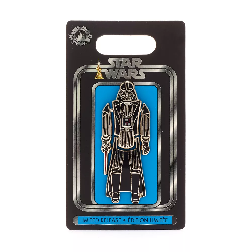 Disney Store Pin's De Figurine Vintage Dark Vador, Star Wars 4 Disney Store Pin's De Figurine Vintage Dark Vador, Star Wars – Image 2