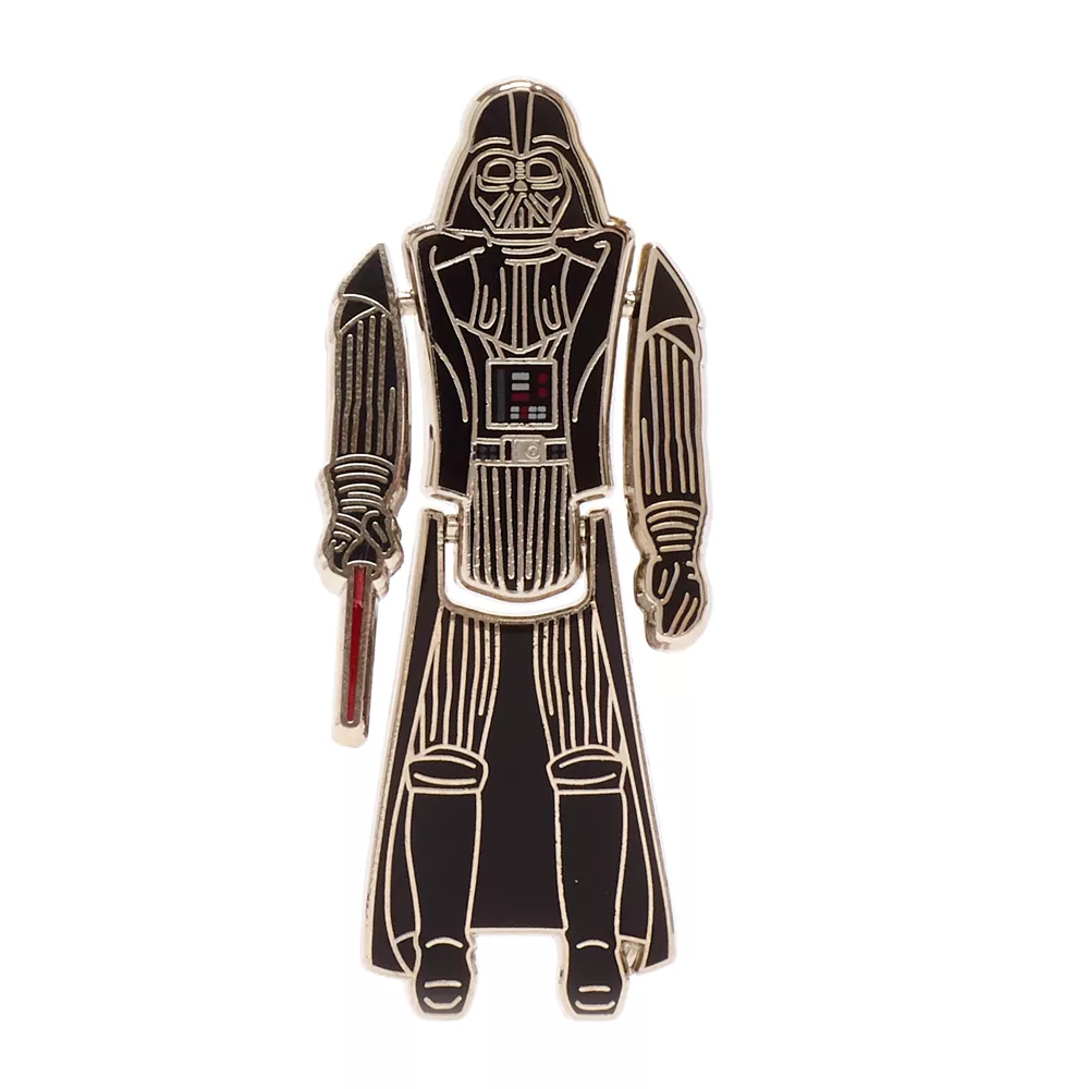 Disney Store Pin's De Figurine Vintage Dark Vador, Star Wars 3 Disney Store Pin's De Figurine Vintage Dark Vador, Star Wars