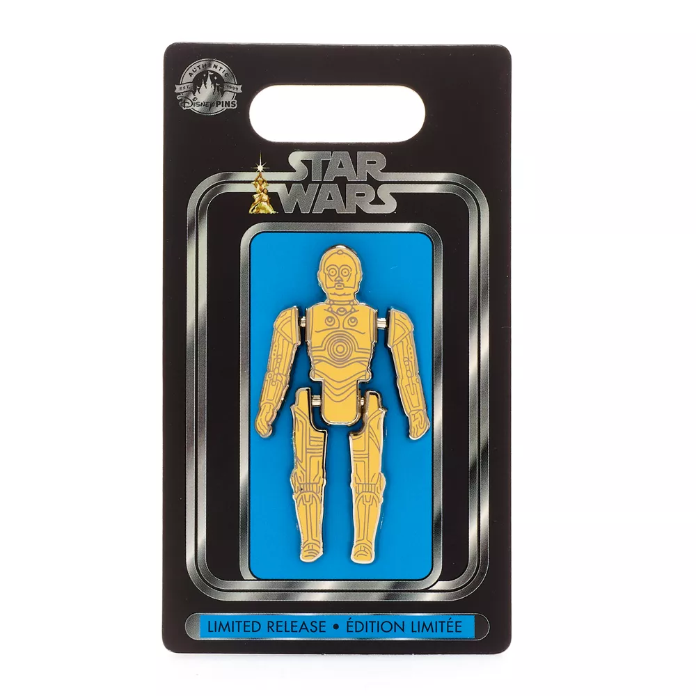 Disney Store Pin's De Figurine Vintage C-3PO, Star Wars 5 Disney Store Pin's De Figurine Vintage C-3PO, Star Wars – Image 3