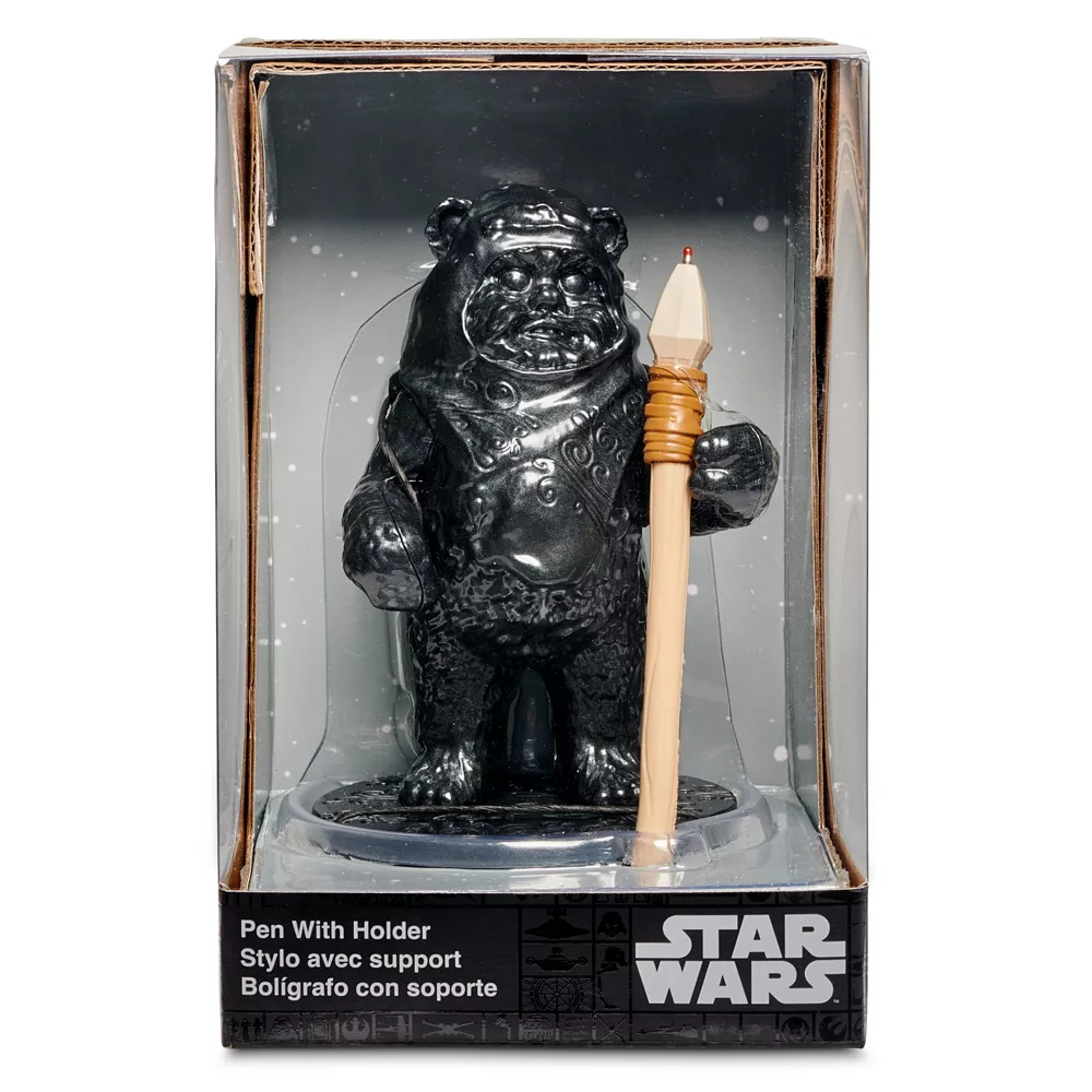 Disney Store Stylo Et Porte-stylo Ewok, Star Wars 6 Disney Store Stylo Et Porte-stylo Ewok, Star Wars – Image 4