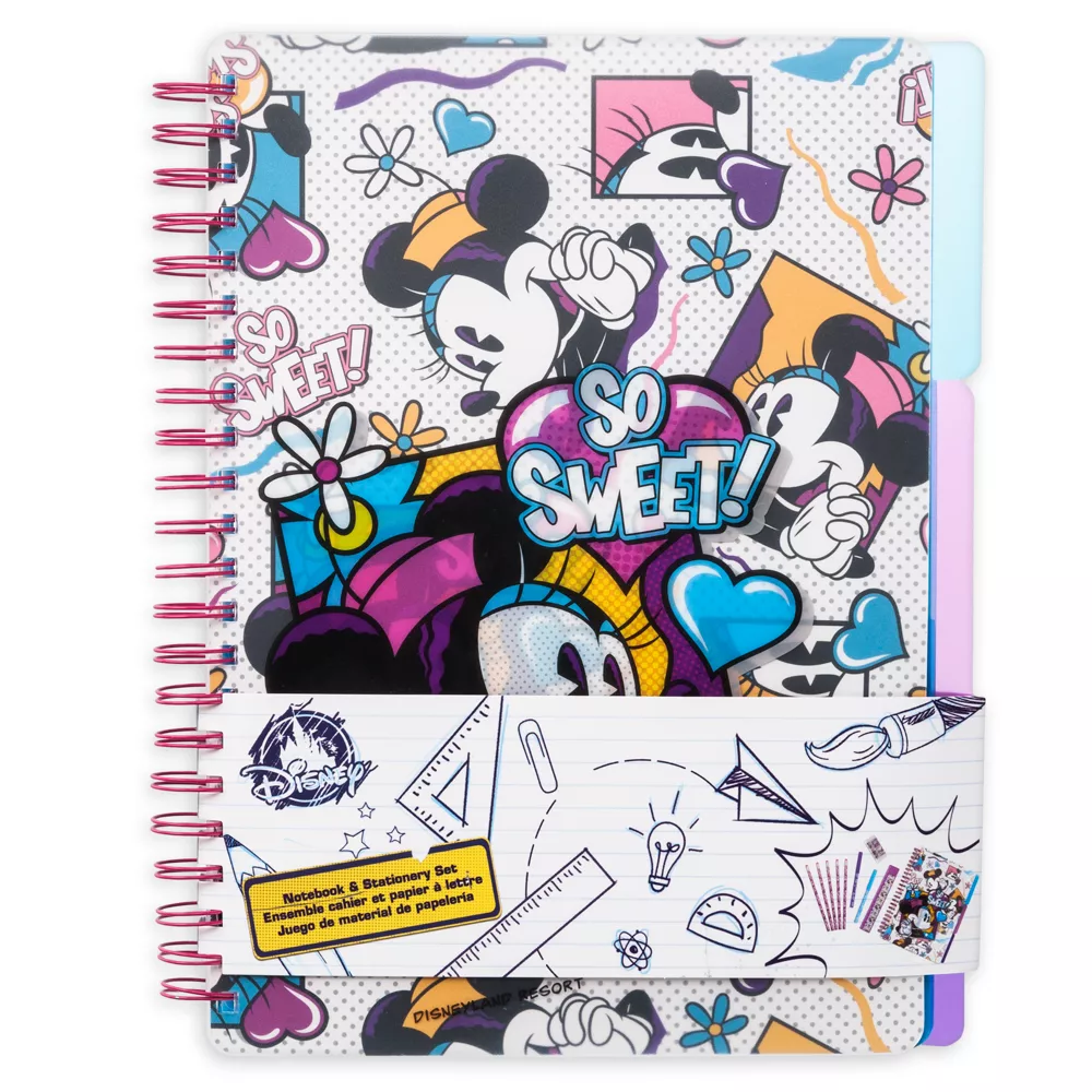 Disney Store Ensemble Cahier Et Fournitures Minnie Mouse 6 Disney Store Ensemble Cahier Et Fournitures Minnie Mouse – Image 4