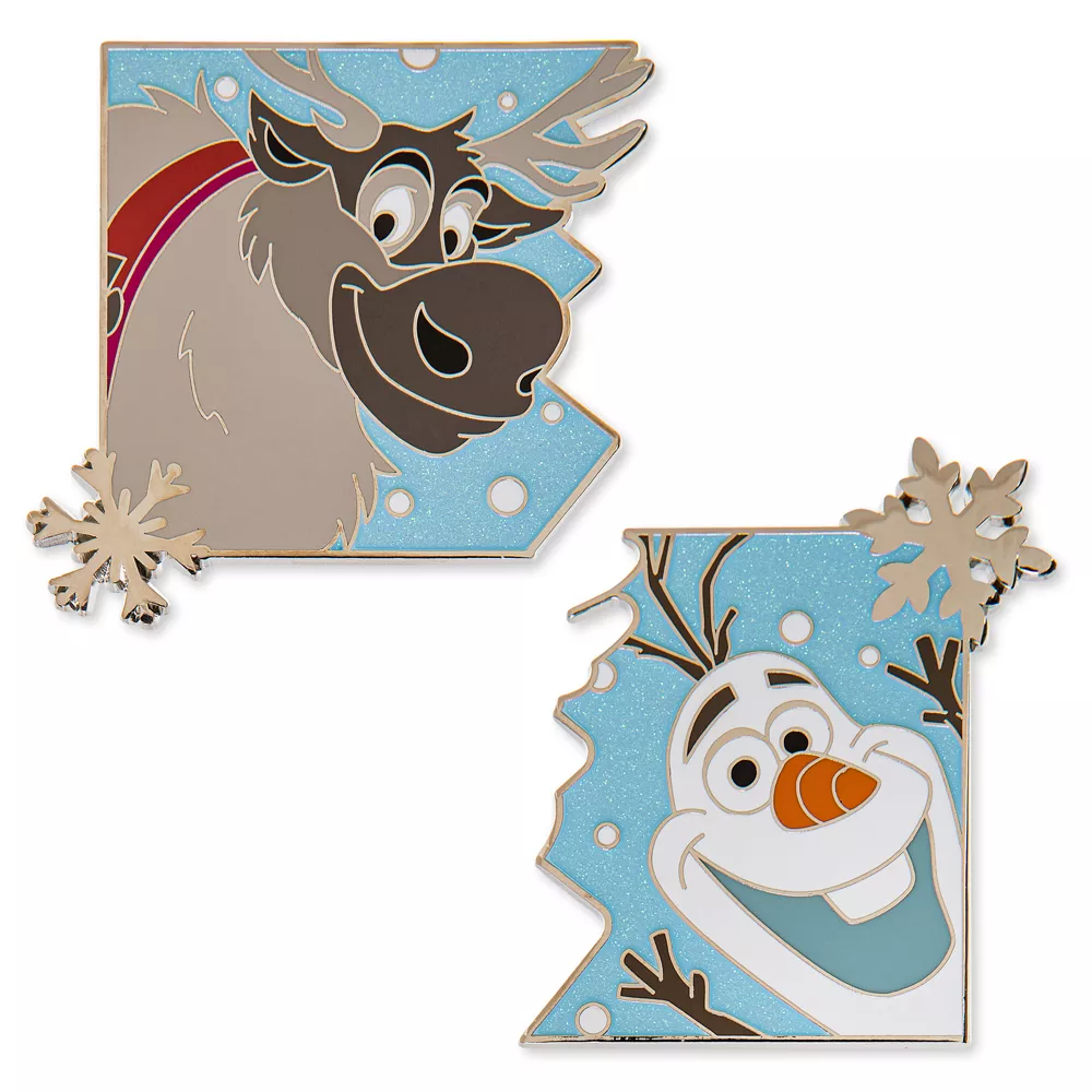 Disney One Family Pin's Olaf Et Sven "Amis Pour La Vie", La Reine Des Neiges 3 Disney One Family Pin's Olaf Et Sven "Amis Pour La Vie", La Reine Des Neiges