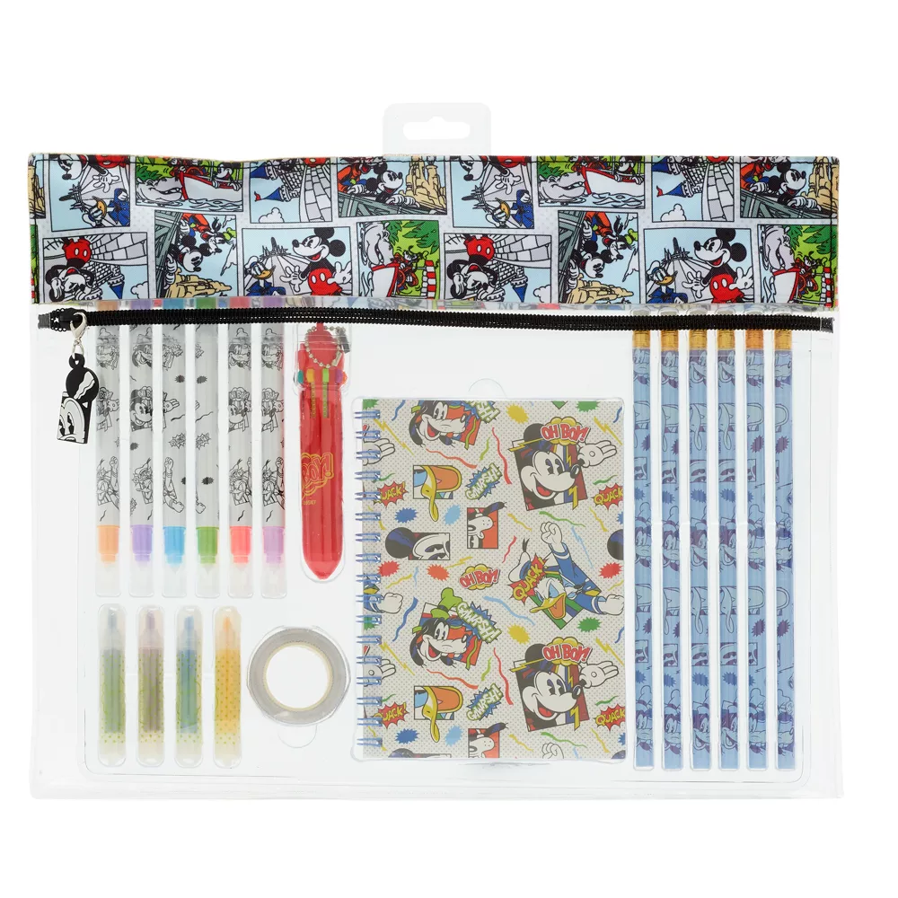 Disney Store Kit De Fournitures Zippé Mickey Mouse Et Ses Amis 4 Disney Store Kit De Fournitures Zippé Mickey Mouse Et Ses Amis – Image 2