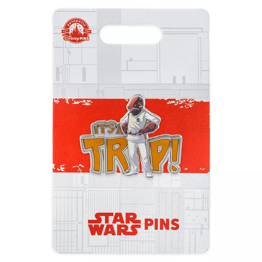 Disney Store Pin's Amiral Ackbar En édition Limitée, Star Wars 4 Disney Store Pin's Amiral Ackbar En édition Limitée, Star Wars – Image 2