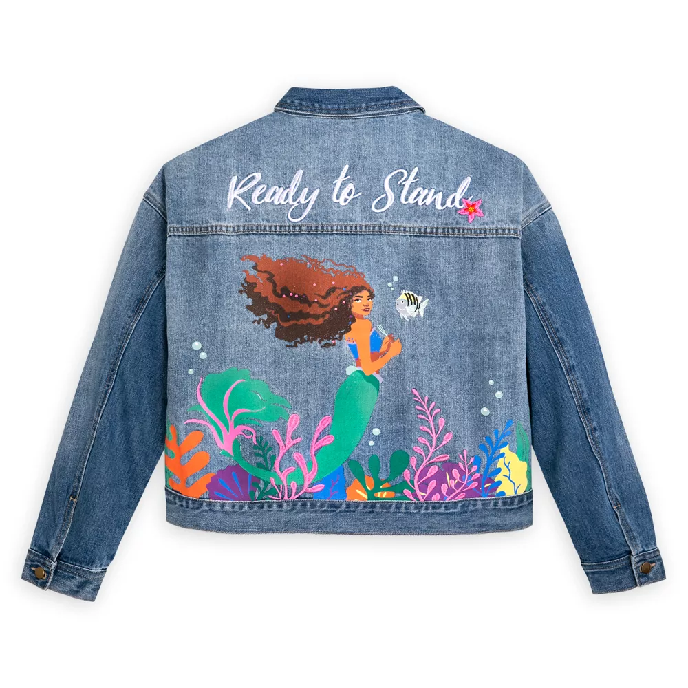 Disney Store Veste Ariel En Jean Pour Adultes, La Petite Sirène (2023) 4 Disney Store Veste Ariel En Jean Pour Adultes, La Petite Sirène (2023) – Image 2